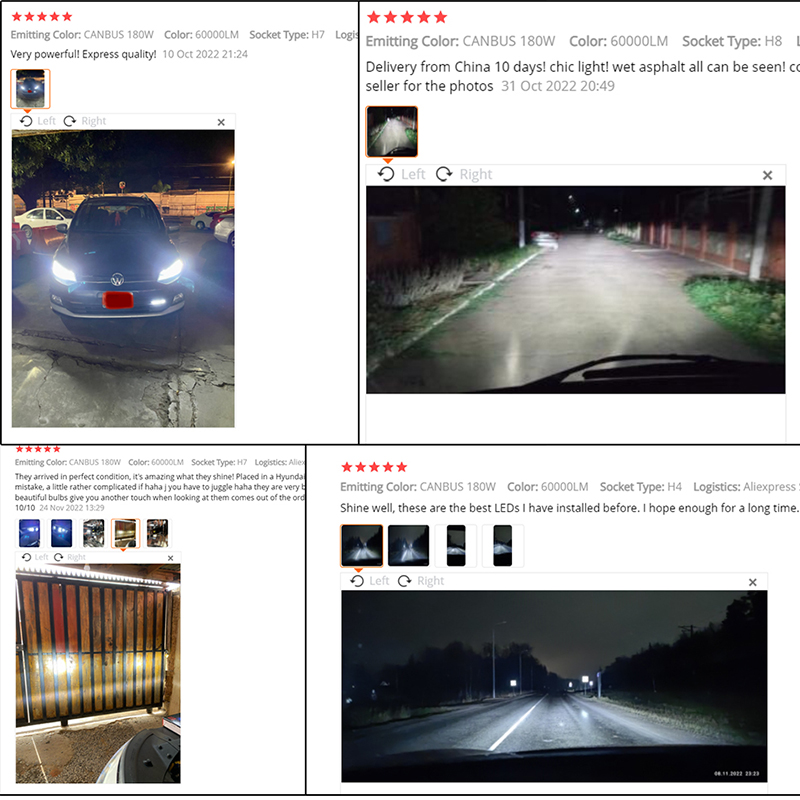 4300K 300W H7 H4 lámpara Led Canbus doble tubo de cobre 6000K luz Led para coche 9012 H1 H11 HB3 9005 HB4 9006 12V bombilla de faro Led