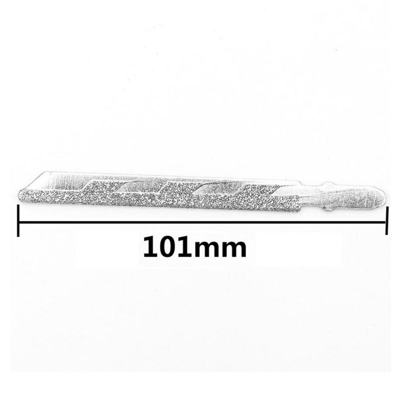 Diamant Jig Zaagbladen T-Schacht Jigsaw Blade Grit 40 Voor Graniet Keramische Snijden Snel Snijden En Langere leven