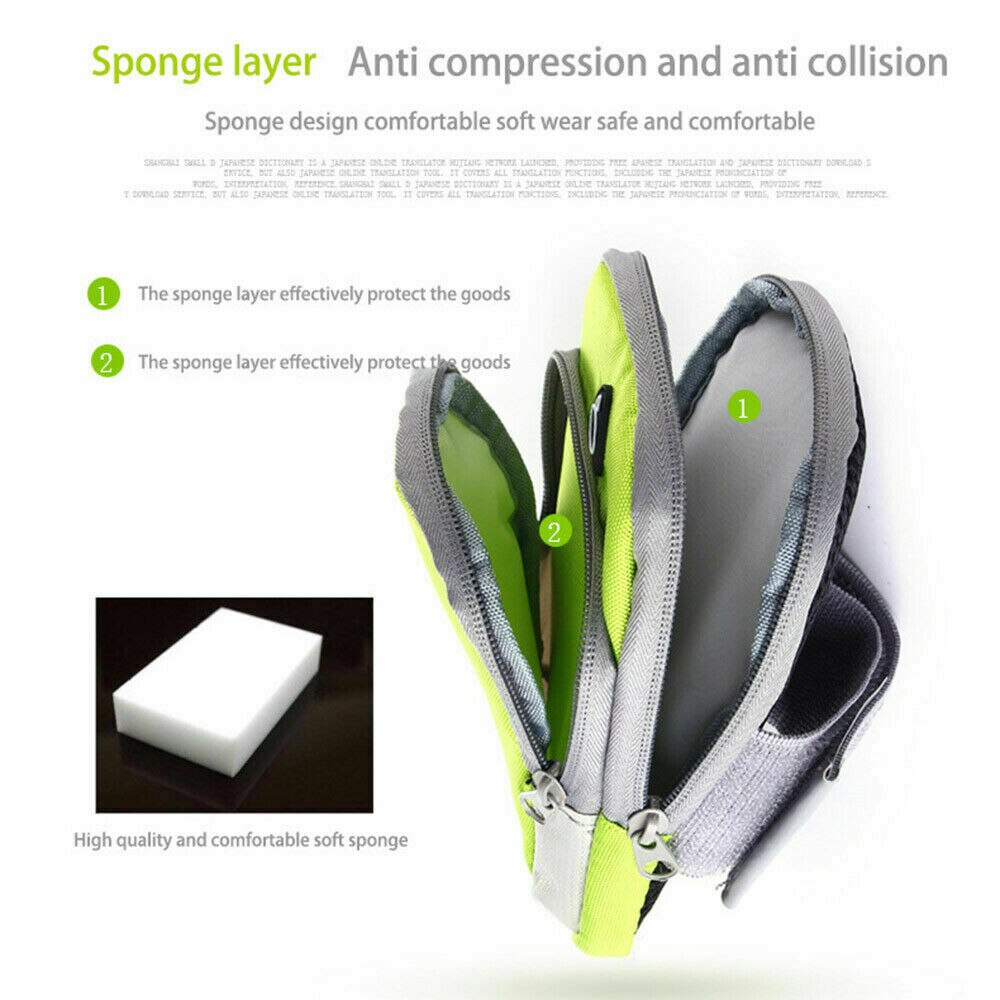Esporte Armband Correndo Jogging Gym Arm Band Bolsa Caso Saco Titular Para Telefone Celular Coin Bolsas Saco Do Telefone Móvel