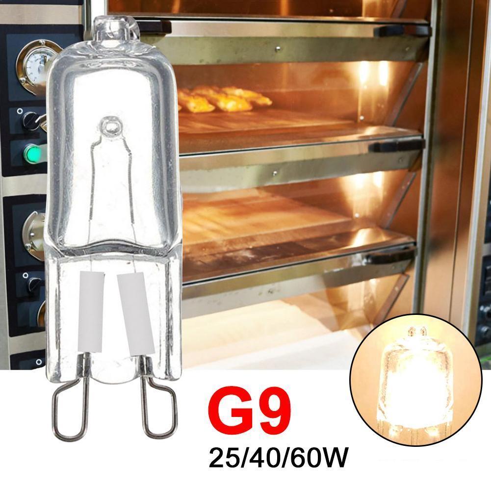 Bombillas halógenas G9 Eco, lámpara halógena G9 de 220v, 20w / 25w / 40w/Led, 60w, cuentas de cristal, lámpara de cápsula, 1 unidad, V6e1