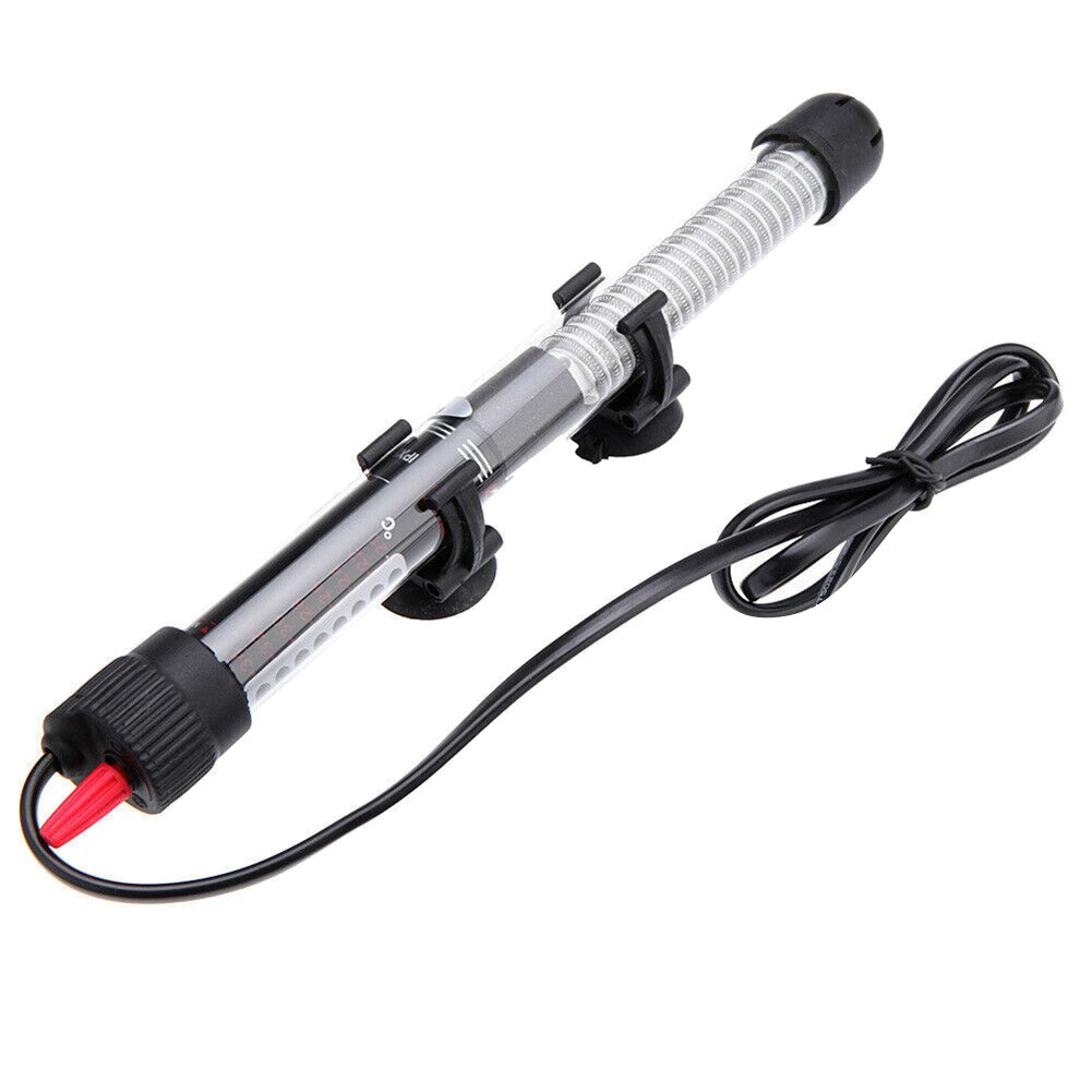 Mini Fish Tank Heater Submersible Adjustable Water Heater Stick 25/50/100/200/300W SNO88