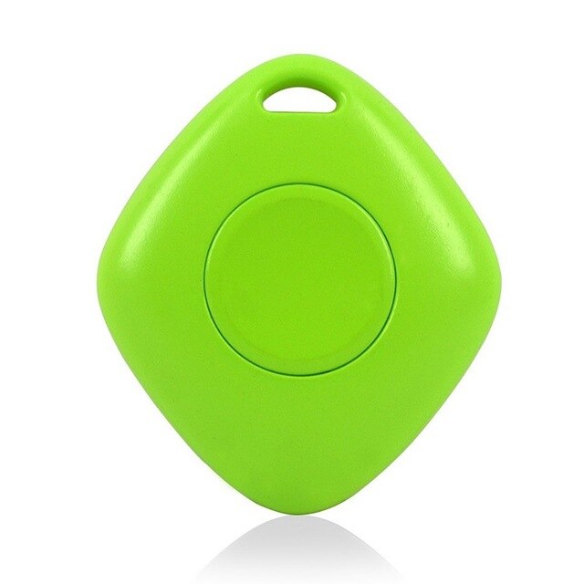 Mini Bluetooth-compatible Tracking Itag Anti Lost Alarm Self Key Finder Tag Tracker Locator for Pet Wallet Kid Bag Dog: Green  