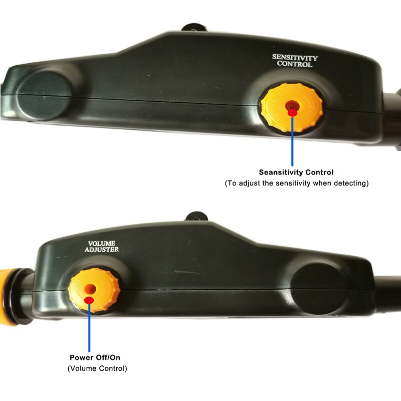 Detector de metales de Hobby para niños, con pantalla LCD retroiluminada grande, MD-1008A de mano, buscador de oro