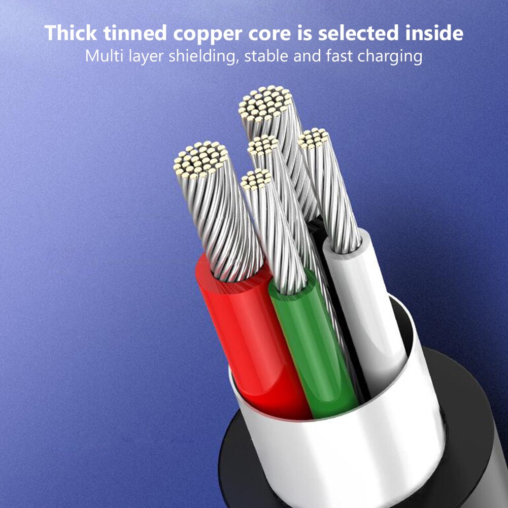 25/100/150/200/300Cm Usb C Type C Kabel 3A Quick Charge Cable Data koord Voor Samsung S9 S9 + S8 Plus Xiaomi Redmi Niet 8 10 Huawei