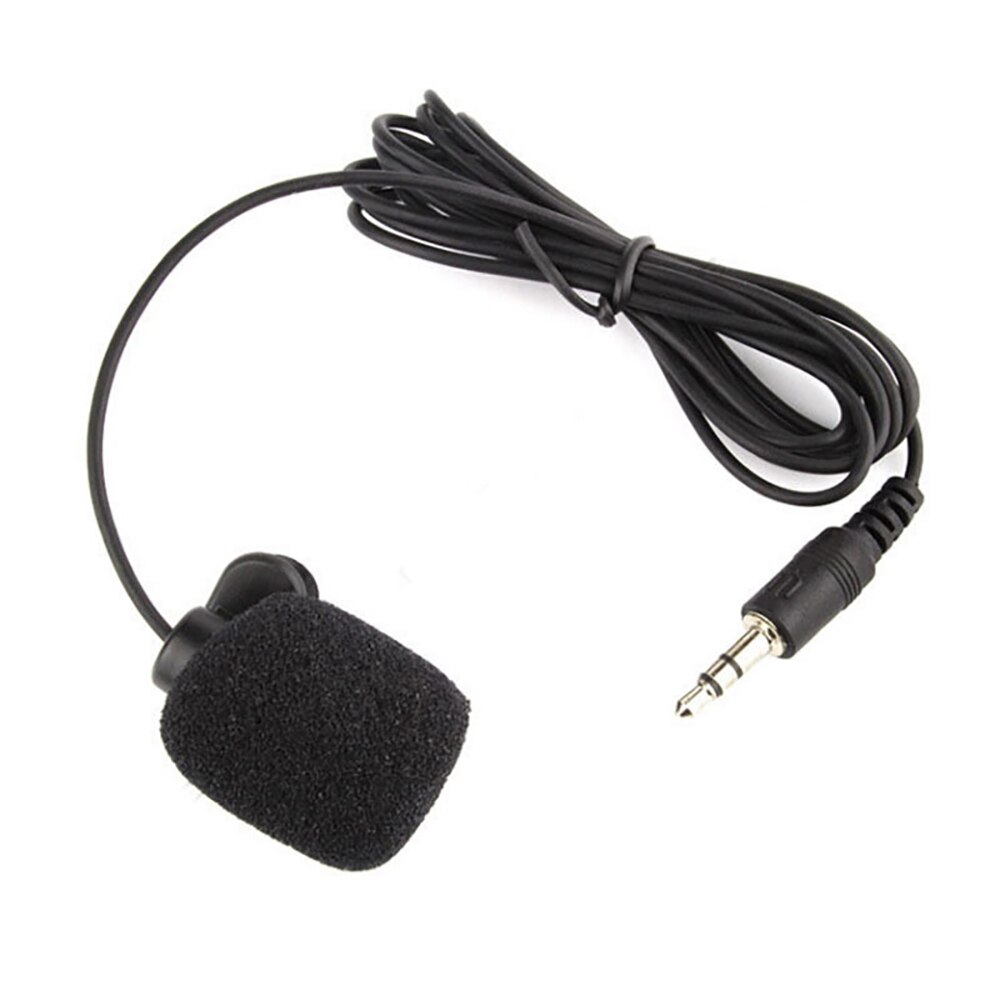Hikity android radio biltilbehør rca output wire ekstern mikrofon adapter universal kabel til 2 din bil radio rca output: Eksternt mikrofonkabel