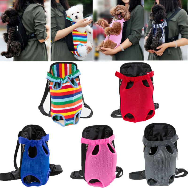 Pet cão portador mochila malha camuflagem produtos de viagem ao ar livre respirável ombro lidar com sacos para pequenos gatos do cão chihuahua