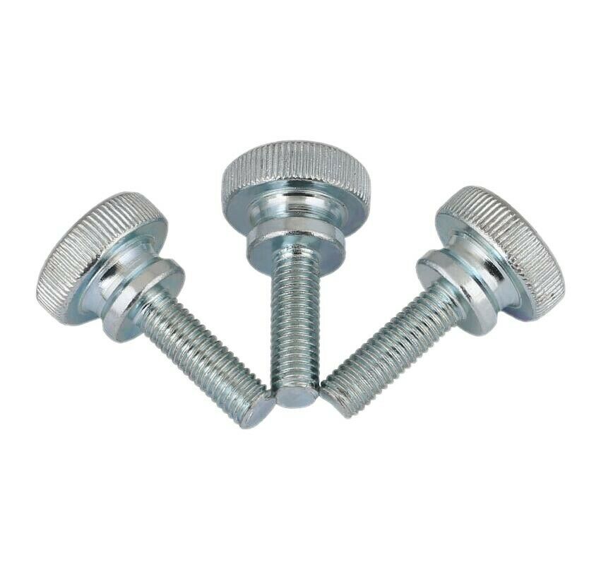 M4 high head knurled thumb screw knurled stepped screw adjusting bolt