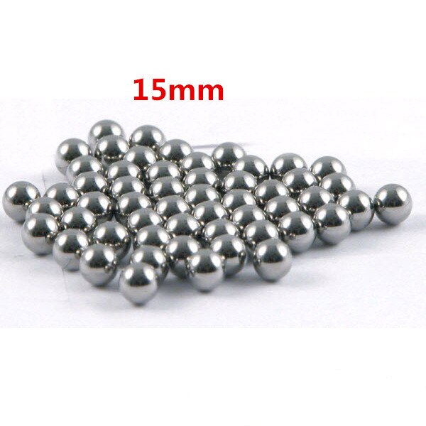 50 pcs bolas acero 15mm Diameter 15mm15mm carbon staal bal