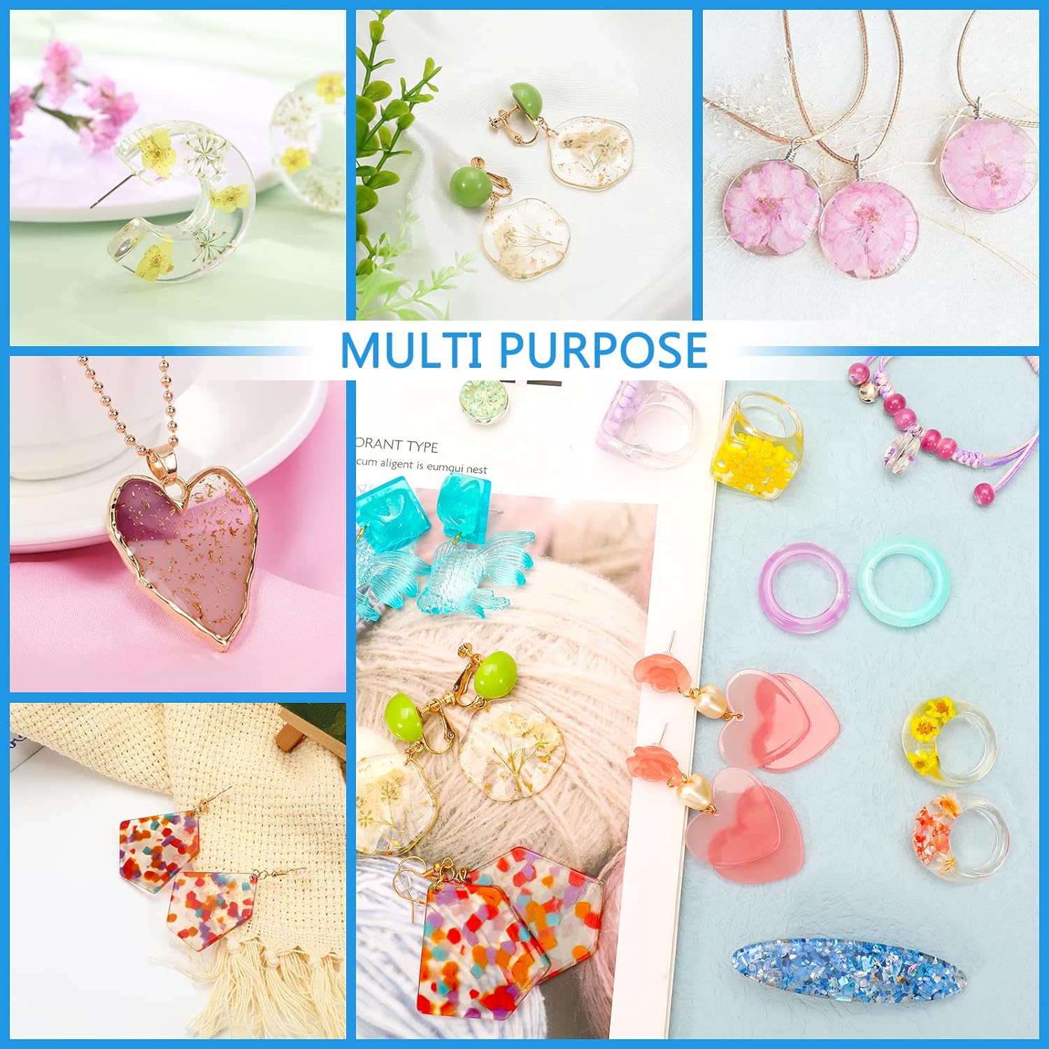 Quick-Drying Hard UV Resin Glue Clear Liquid Ultraviolet Curing Epoxy Resin UV Glue For DIY Crafts Handmade Jewelry Making Tools