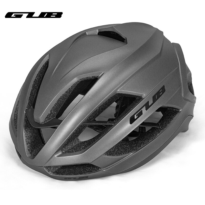 GUB SV11 bike helmet mtb road cycling bicycle super light lightweight safty with reinforcing rib for men women aerodynamic: TITANIUM