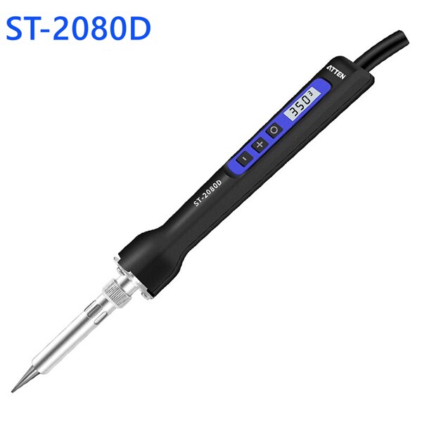 80w 150w justerbar temperatur elektrisk lödkolv bärbar digital lödstation lcd-skärm automatisk sömn esd st -2080d: St -2080d 80w