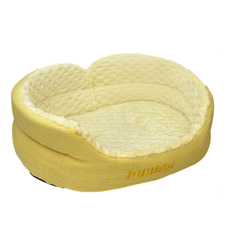 Ninho de gato PUUROF Quatro estações quentes podem ser desmontado e lavado ninho de dormir para cães Pequeno ninho para cães pode deitar e dormir
