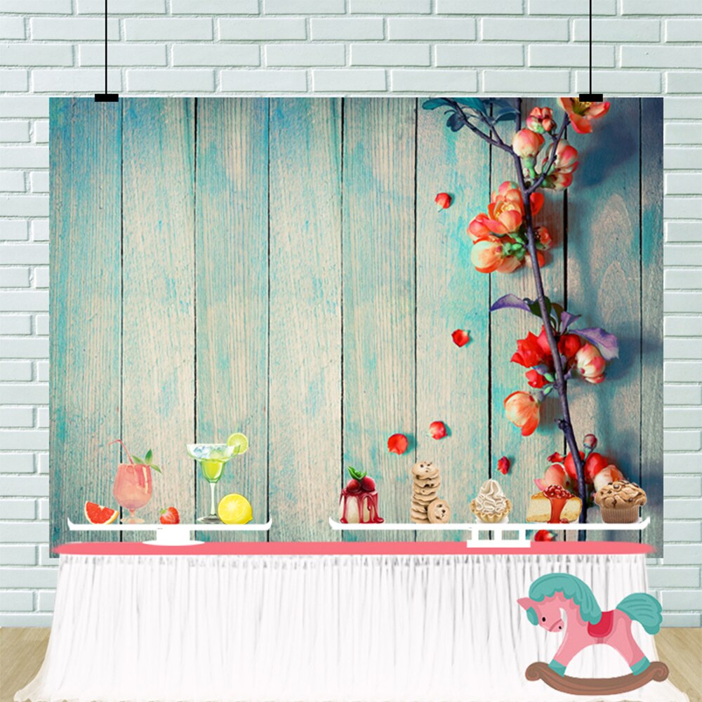 SITOO 80x125cm Vinyl Holz Backdorp Fotografie Hintergrund mit 3D Rosa Blumen- aufbringen Für Lebensmittel Video Foto-Schießen Photgraphy