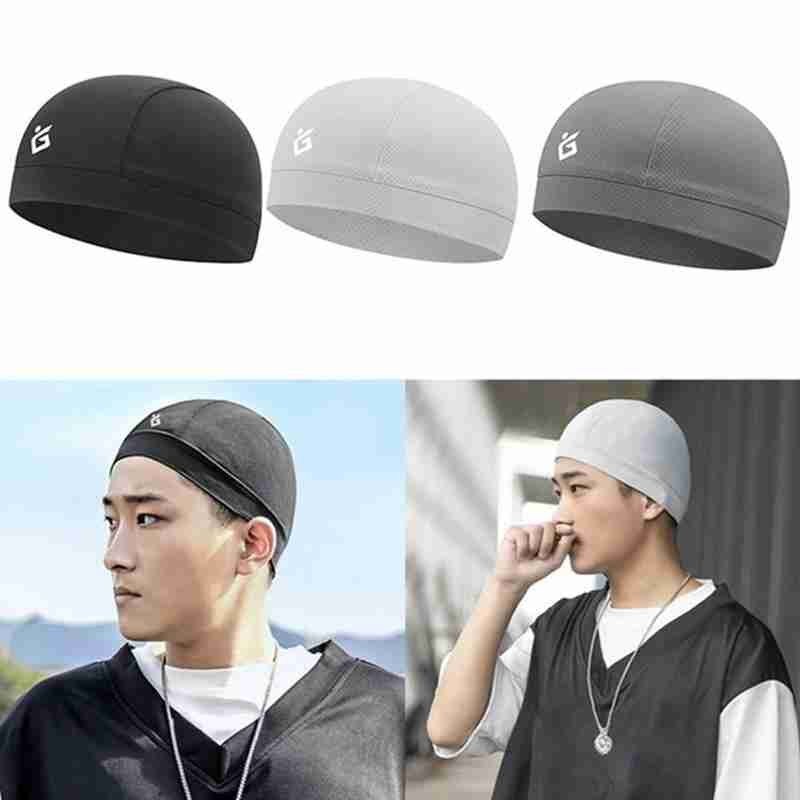 1Pc Breathable Hat Cycling Caps Ice Fabric Anti-UV Running Liner Hat Fishing Bicycle Sports Outdoor Helmet Scarf L3Z0