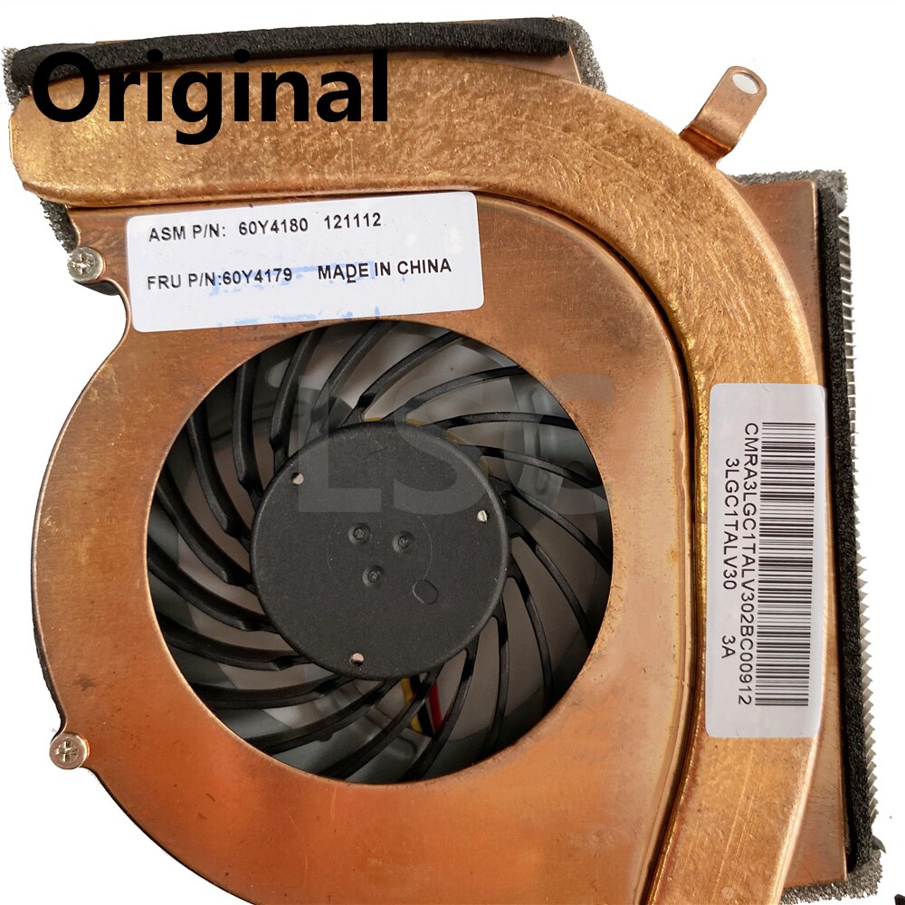 LSC Original For Lenovo L410 SL410 SL410K SL510 SL510K CPU Heatsink With Fan FRU:60Y4180 100% Teated