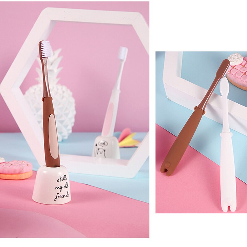 Baby Zachte Tandenborstel Cartoon Dier Tooth Cleaner Baby Kids Training Dental Care Kind Tanden Borstels