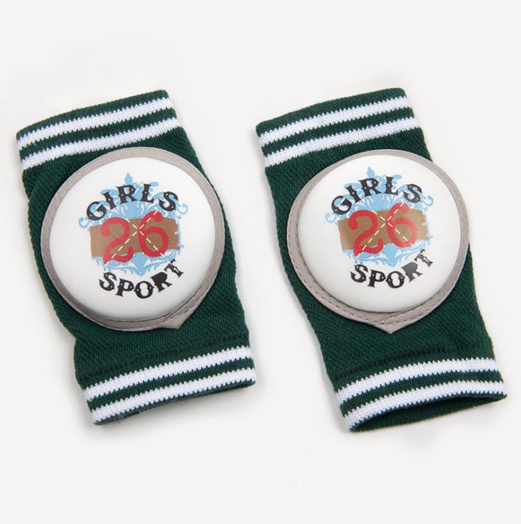 1 Pair Baby Cartoon Knee Pad Kids Girls Boys Safety Crawling Elbow Cushion Infant Toddlers Baby Leg Warmer Kneecap 0-3T: navy