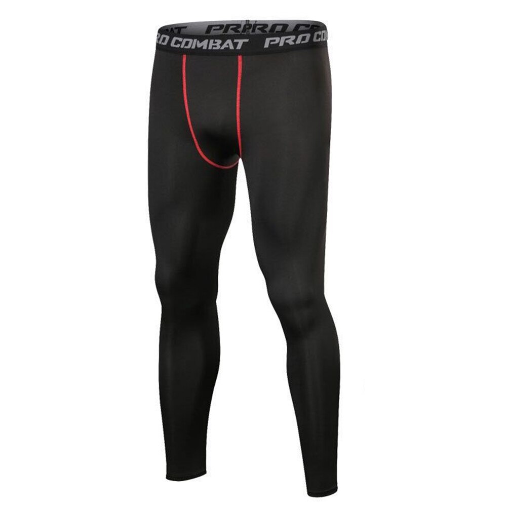 Pantalones de Fitness ajustados para hombre, mallas de entrenamiento para correr de secado rápido, SAL99: XXXL / red line