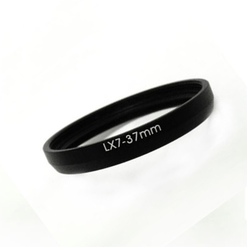 37Mm Lens Filter Adapter Ring For Panasonic Lumix Dmc Lx7 Dmw-Fa1 Black Atlx7Bk