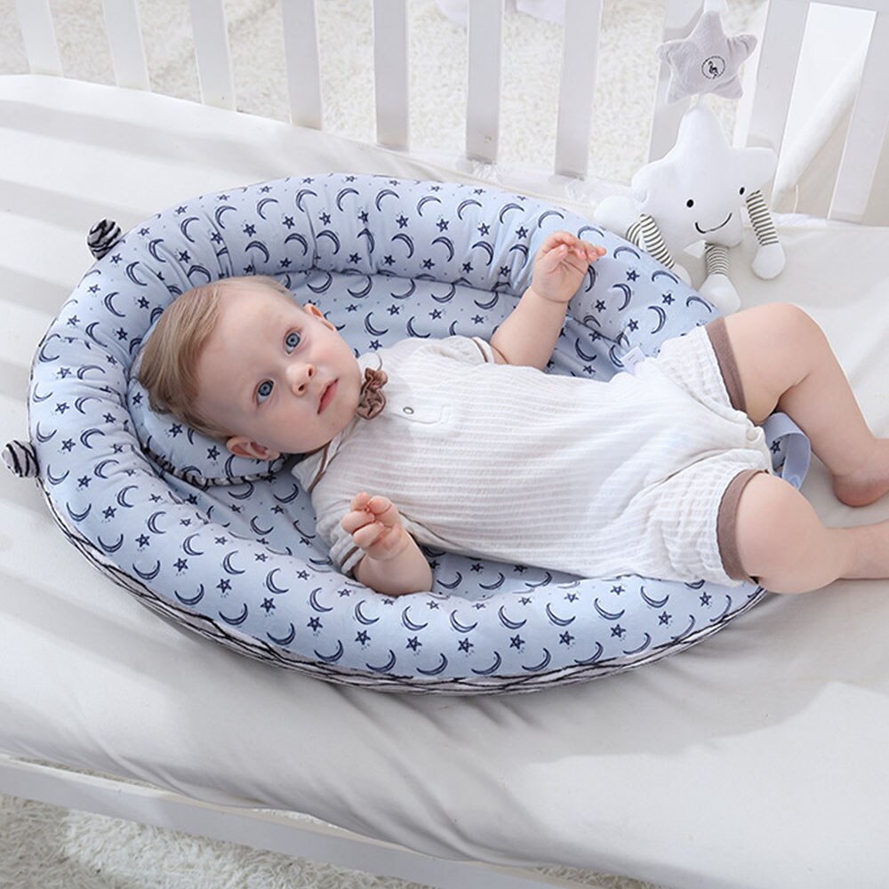 baby bassinet solseng pustende hypoallergenic seng seng bomull barneseng