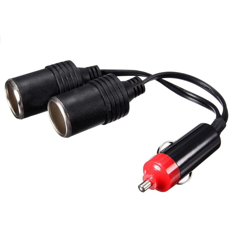 Twee-weg Socket 12V Dc Auto Sigarettenaansteker Splitter Lead Kabel