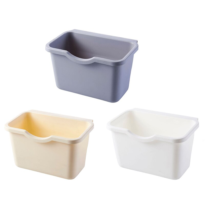 Poubelle de cuisine Mini bureau panier maison armoires de cuisine porte suspendue poubelle poubelle poubelles cuisine poubelle