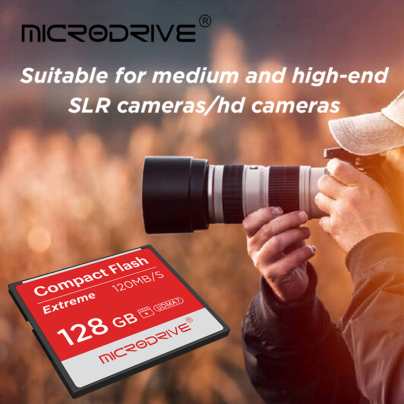 Karta pamięci 128GB 64GB 32GB CF Extreme High Speed Compact Flash Card 256GB UDMA7 Full HD Video do aparatów Canon Nikon