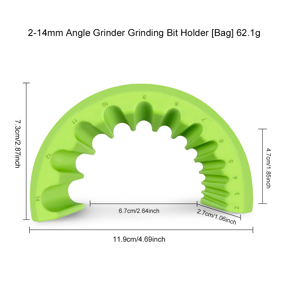 2-13mm Multipurpose Drill Bit Grinding Sharpener Polishing Grinding Tool Powered Tool Parts Applicable angle grinder: indigo