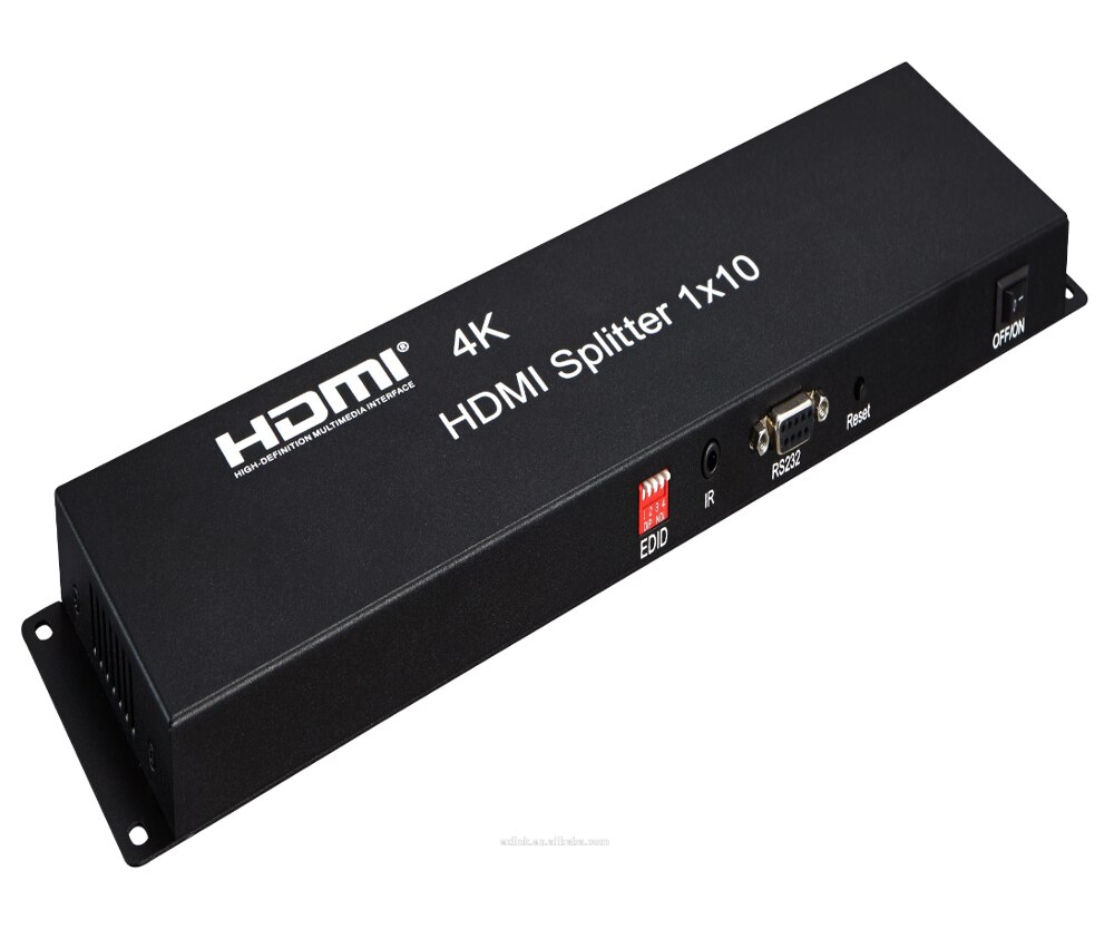 4K 3D HDMI Splitter 1x10 1 In 10 Out HDMI Splitter