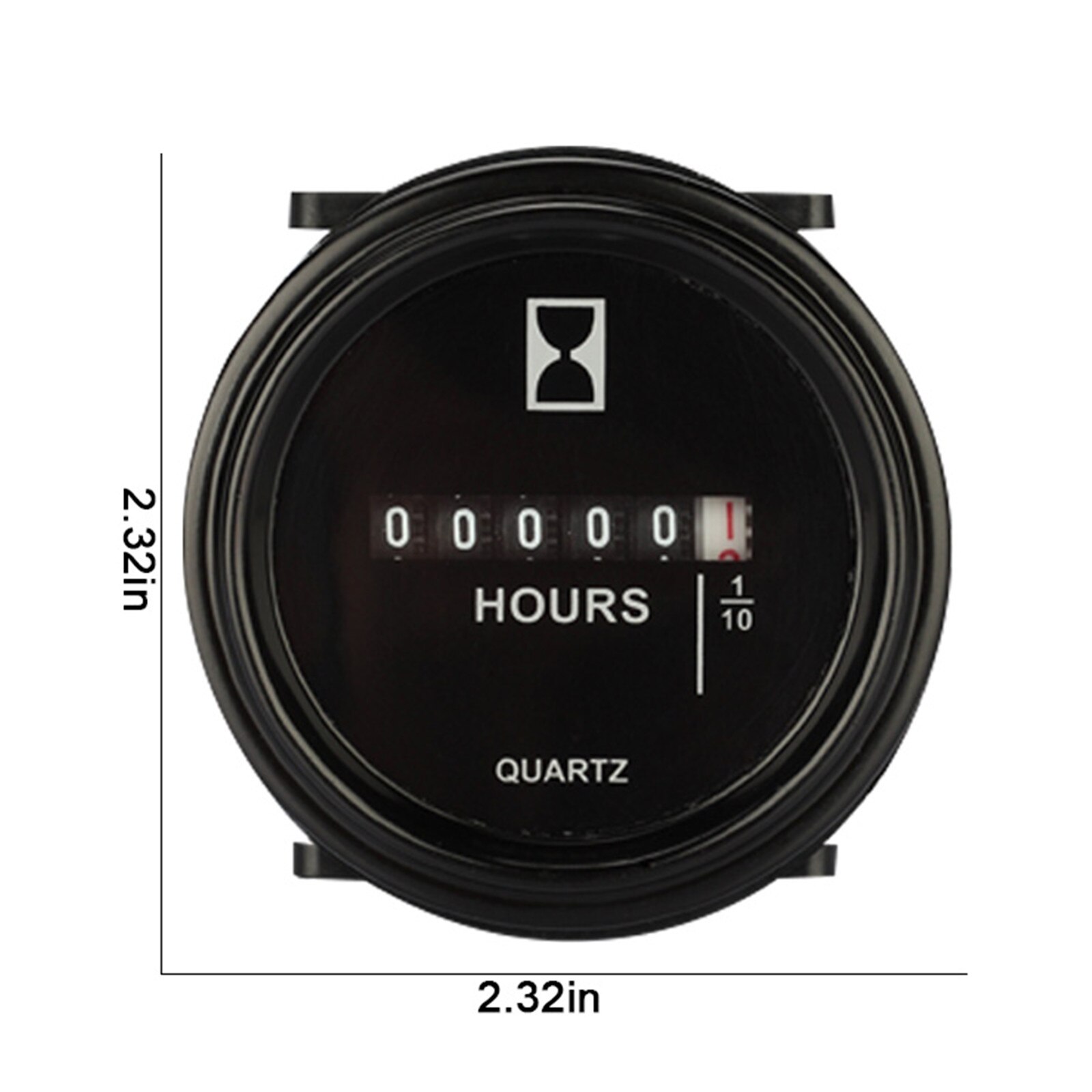Digital Round Counters Timers For Generators Motors Boat Meter Timing AC/DC10-60V AC220-240V Counter Hour Meter Mechanical Timer