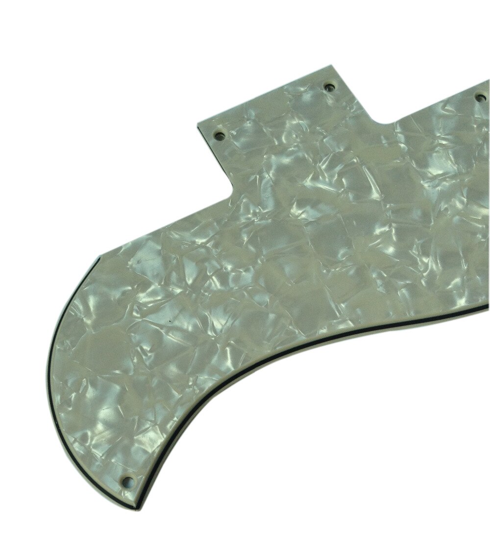 Pleroo Custom Gitaar pickgaurd-Voor 61 SG Gitaar Slagplaat Scratch Plaat, 4 Ply Perkament Parel