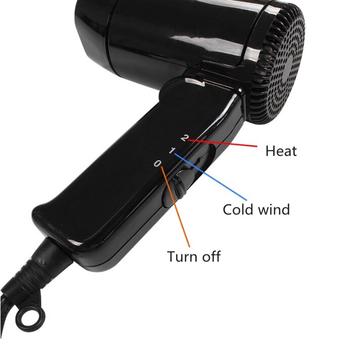 Rv Auto Föhn 12V Caravan Elektrische Draagbare Föhn Mini Haardroger High Power 210W