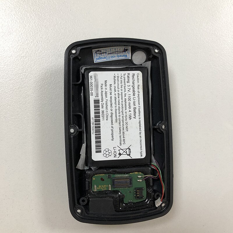 Funda Original para Garmin Edge 810 Carcasa protectora de batería (361-00035-00) Reemplazo de carcasa de piezas de reparación: With battery
