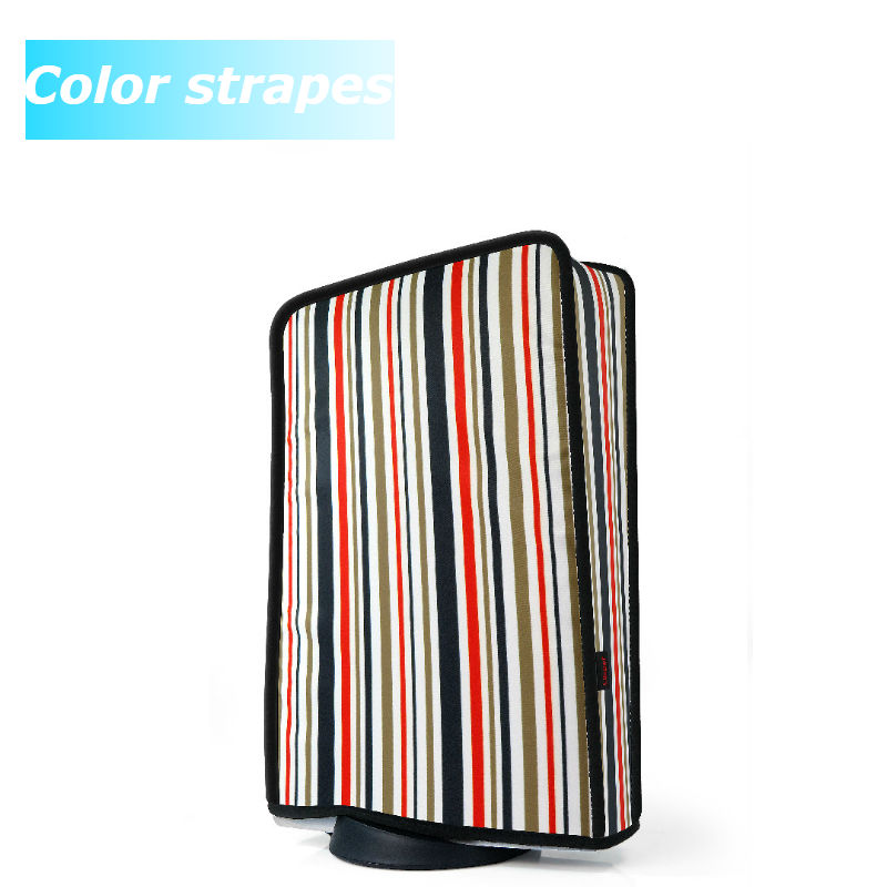 Dustproof Cover For PS5 Console Protective Washable Anti-scratch Dust Cover for Sony PS5 accessories.: Color stripes