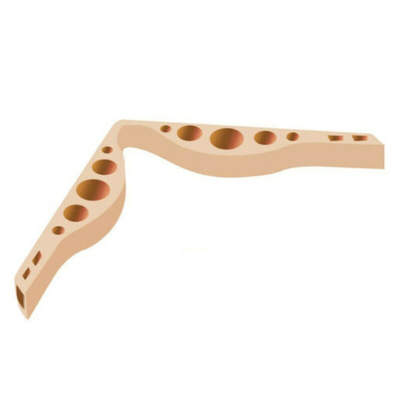 1Pcs Gezicht Cover Beugel Rubber Anti-Condens Neusbrug Pads Voor Masker Beugel Bescherming Strip Inner Ondersteuning Frame masker Houder: complexion