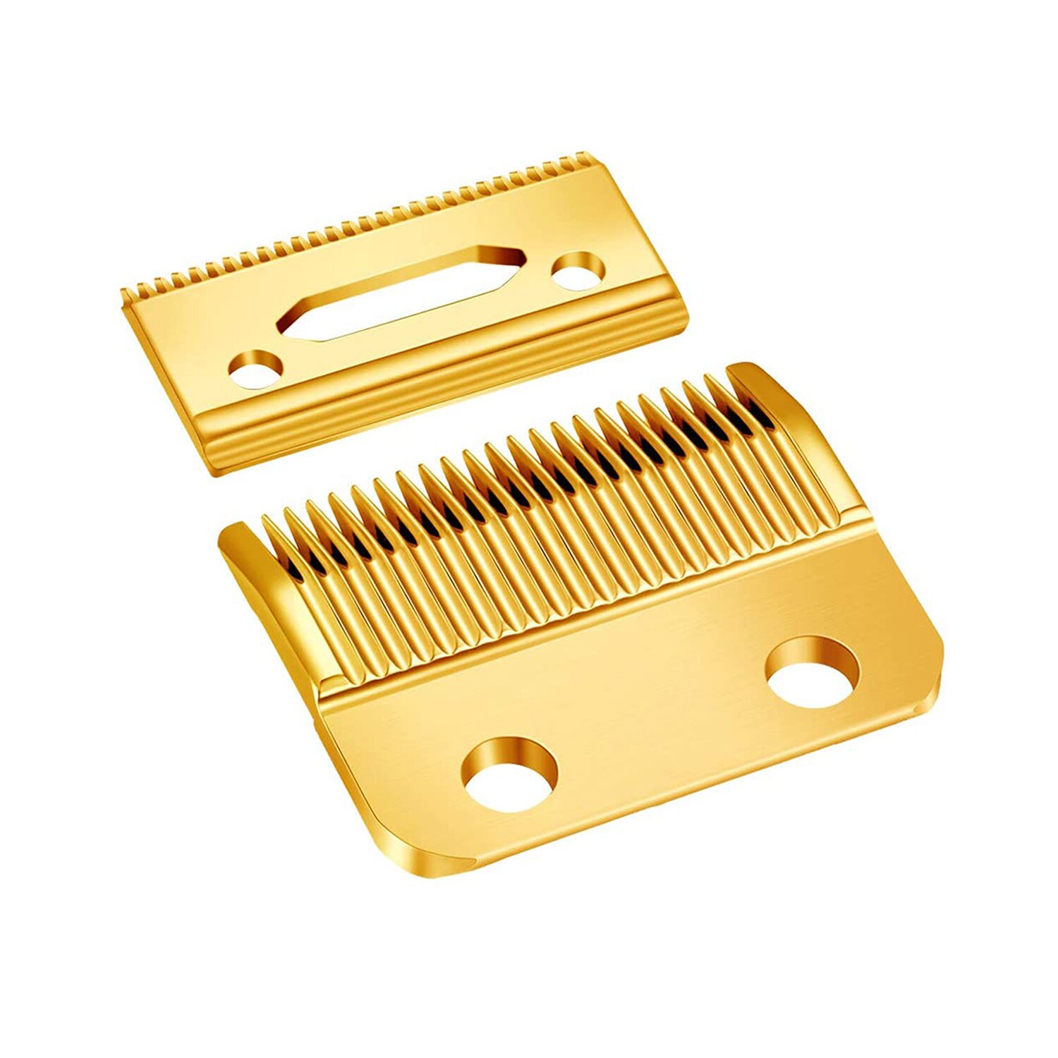 2pcs Hair Clipper Blade Cutter Head Replacement Blade for WAHL Electric Hair Trimmer Shaver Trimmers Clipper Accessories Barber: Gold