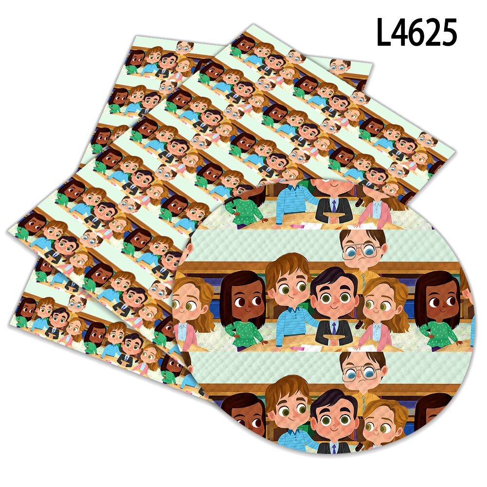 Faux cuir 22x30cm pour l'artisanat, accessoire de décoration en cuir synthétique pour nœud de cheveux: L4625