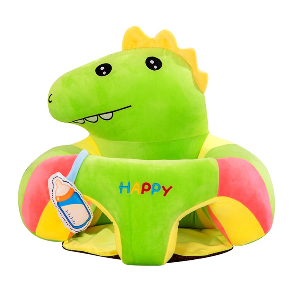 Baby Seat Safety Learning To Sit Classic Texture Sofa Skin-friendly Multi-functional Lovely Cute Soft Toy Dining Chair: A