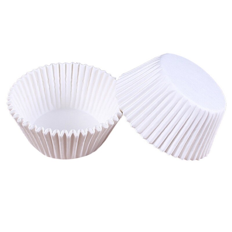 Mini rainbow 100pc cupcake liner bagekop cupcake papir muffin etuier kage æske æggetærter bakke køkken tilbehør værktøj: G183039a