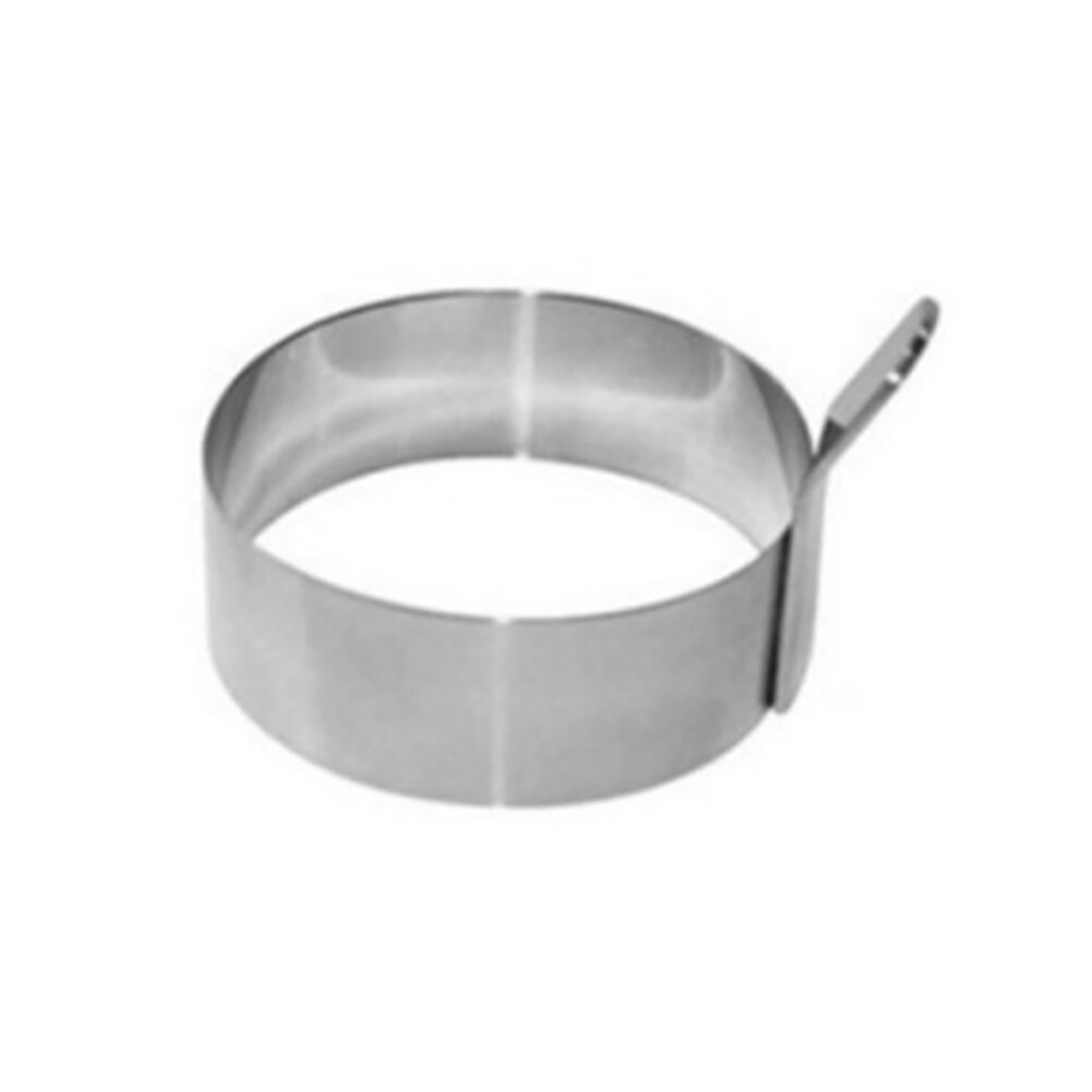 Roestvrijstalen ei-omelet ronde eivorm omelet gebakken ei model keukengereedschap en gadgets: 9cm