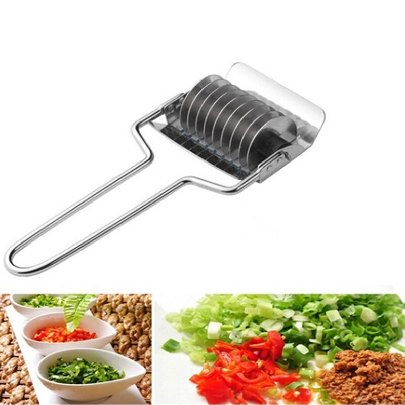 1pc Stainless Steel Onion Chopper Slicer Garlic Coriander Cutter Cooking Tools Kitchen Accessories Gadgets 16.8*7.4cm
