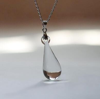 Verre goutte de Prince Rupert Rupert larmes d'amour créatifs nouveauté d'anniversaire jouet éducatif: necklace