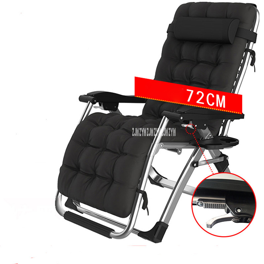 Som -01 foldbar fritidsstol eftermiddagslur strand lænestol kontor afslappet stol lænestol chaiselong udendørs drejestol: D