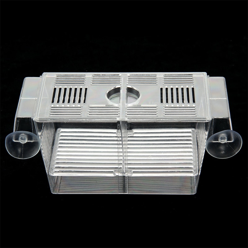 Home Fish Pet Supplies Acrylic Fish Breeding Isolation Tank Aquarium Breeder Box Double Guppies Hatching Incubator Aquarium