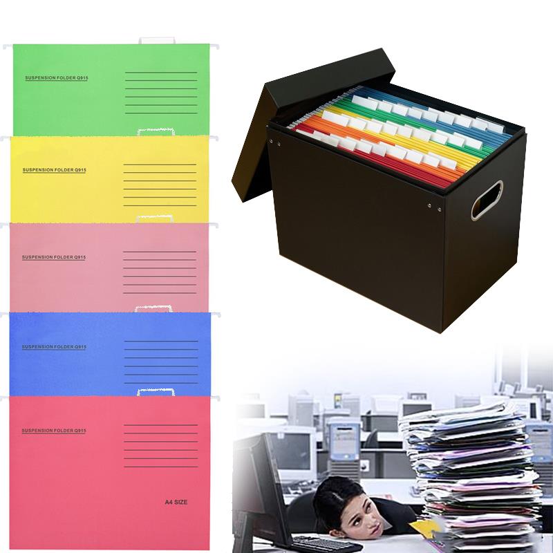 Hanging Document Folders Ultra Thin Universal A4 Adjustable Storage Filing Products Hanging Paper Folders Binding Student