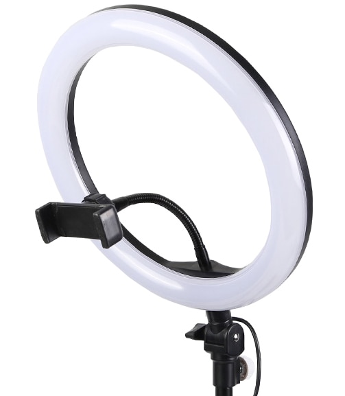 Anneau lumineux avec trépied de 45cm, 26cm, 30cm, 33cm, 110cm, 180cm