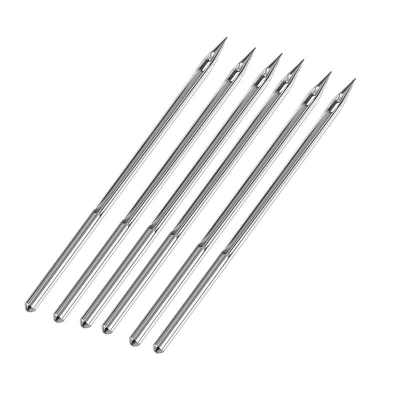 Leder Nähset DIY Leder NäHenne Ahle Nadel mit Kupfer Griff einstellen Leder Leinwand Zelt Schuhe Reparatur werkzeug Nylon faden: Tiefe Blau