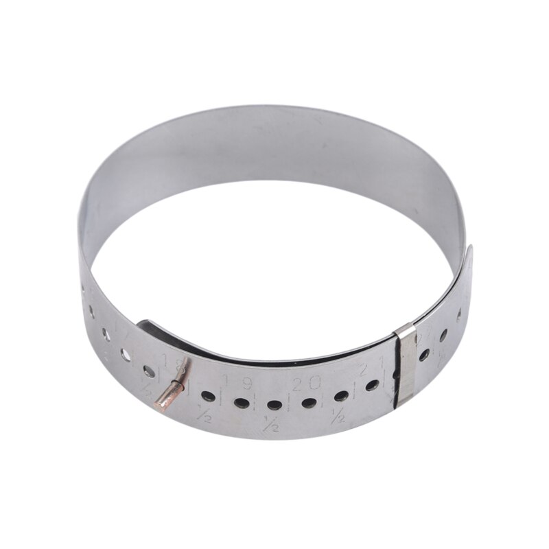 Metal Bracelet Bangle Gauge Sizes Jewelry Measure Wrist Gauge Size Tool 15-23cm Jewelry Making Measuring Tool