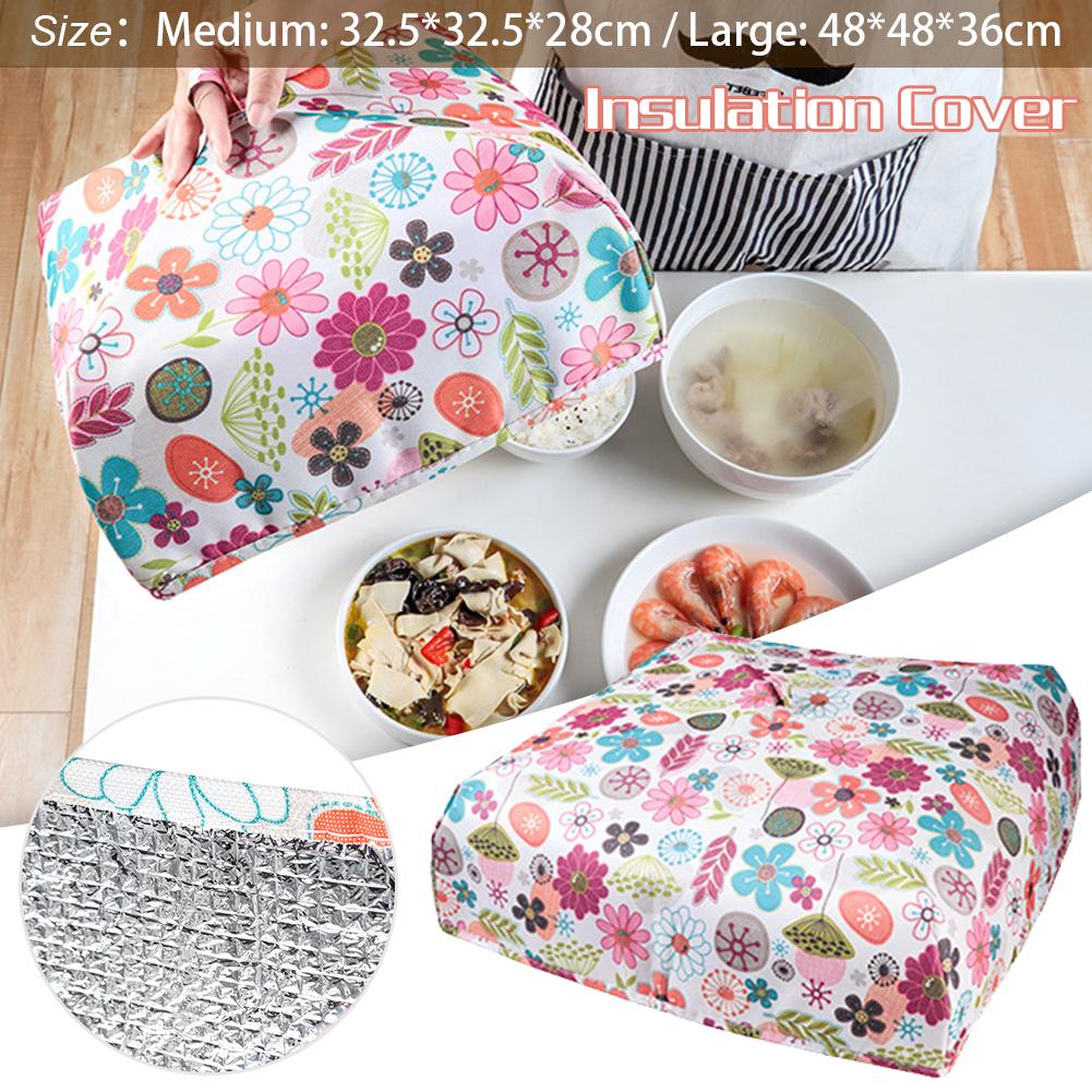 Home Folding Aluminum Foil Food Insulation Cover