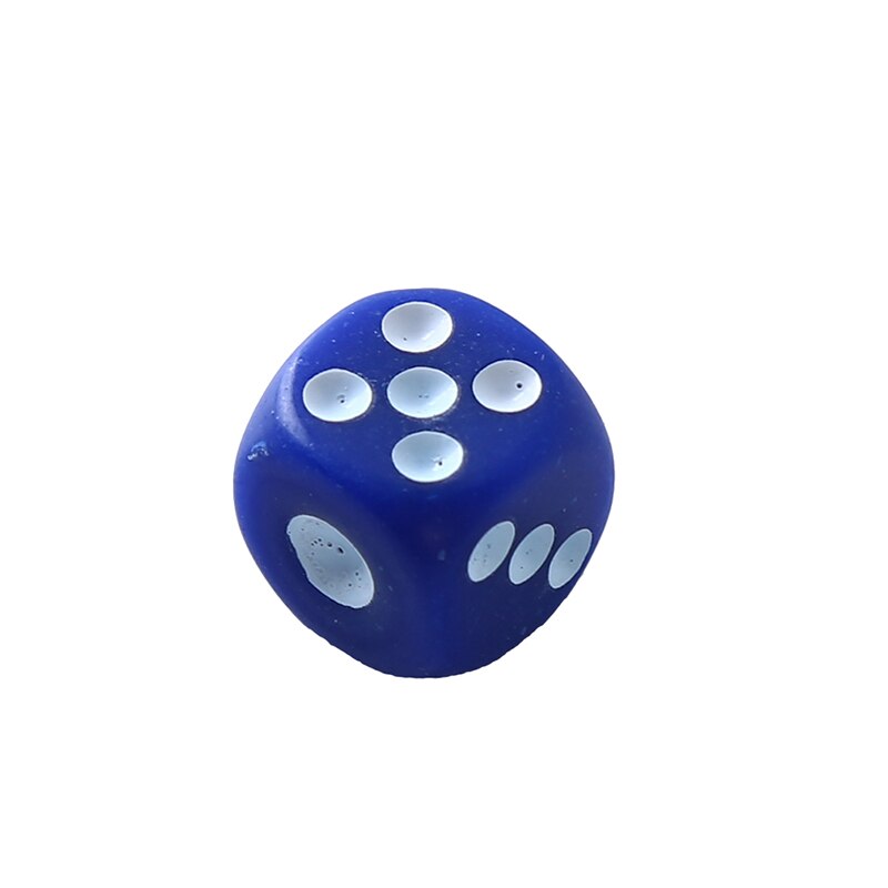 100 stuks acryl 13mm 5 kleuren ronde hoek dobbelstenen voor tafelspel bord kaartspel kinderspeelgoed schoolbenodigdheden